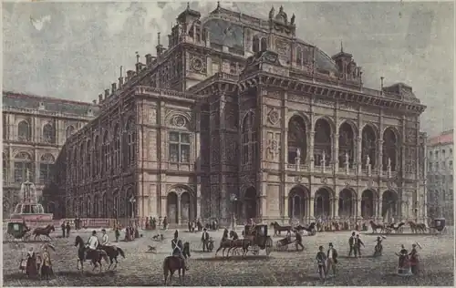 K. K. Hof-Operntheater Wien (um 1870)