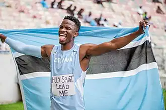 Kemorena Tisang bei den Afrikameisterschaften 2024 in Douala