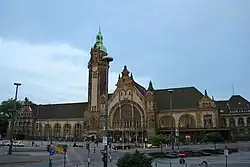 Der Krefelder Hauptbahnhof wurde 1907 erbaut