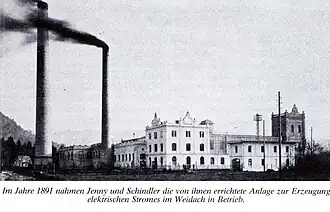 Kraftwerk Rieden 1891