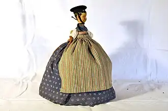 Ein Kaffeewärmer aus Olga Meyers Nachlass.