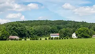 Der Kahlenberg, Ansicht von Süden