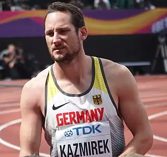 Kai Kazmirek, späterer WM-Dritter (2017), erreichte Platz&nbsp;sechs