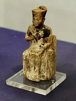 4. Dynastie, Altes Reich: Statuette des Cheops (JE 36143)