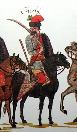 Kaiserlicher Károlyi-Husar – eines der frühen Husaren­regimenter 1734