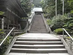 Treppe zur Haupthalle