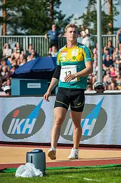 Toni Keränen – ausgeschieden mit 77,01&nbsp;m