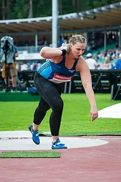 Senja Mäkitörmä – ausgeschieden mit 16,93&nbsp;m