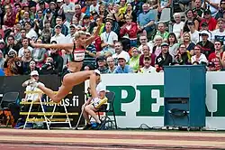 Kristiina Mäkelä Rang sechs mit 13,92&nbsp;m