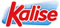 Roter Schriftzug "Kalise"