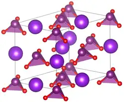 Elementarzelle von Kaliumiodat.