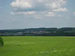 Blick nach Osten über Kalteneber bis zum Warteberg