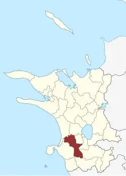 Lage des Gørlev Sogn in der Kalundborg Kommune