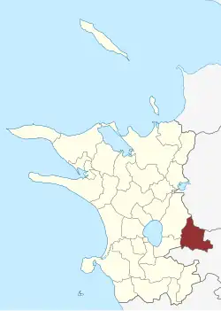 Lage des Reerslev Sogn in der Kalundborg Kommune