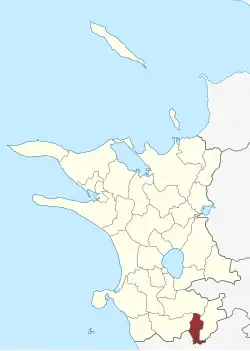 Lage des Solbjerg Sogn in der Kalundborg Kommune