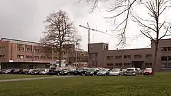 Außenansicht der Kammgarnspinnerei in Kaiserslautern