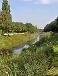 Der Nordhorn-Almelo-Kanal nahe Albergen in Twente