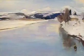 Am Mogami-Fluss, 1948