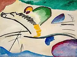 Lyrisches (1911) von Wassily Kandinsky