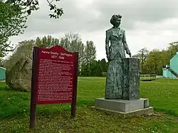 Denkmal für Hanna Sheehy-Skeffington in ihrem Geburtsort Kanturk, Co. Cork