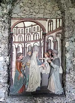 1. „Prophezeiung Simeons“: „Deine Seele wird ein Schwert durchdringen“ (Lk 2,34–35&nbsp;EU)