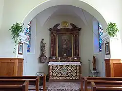 Innenraum der Kapelle