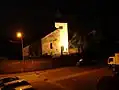 Kapelle St. Willibrordus bei Nacht
