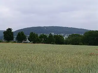Blick über Hofheim zum Kapellenberg