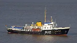 Lotsenstationsschiff Kapitän König der Kommodore-Rolin-Klasse (Bj.&nbsp;1963)