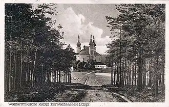 Blick von der Kappl zur Kapplkirche