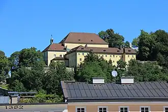 Blick auf das Kapuzinerkloster