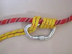 Karabinerklemmknoten