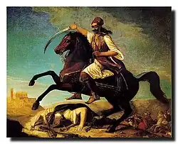 Filippos Margaritis: Georgios Karaiskakis reitet auf die Akropolis