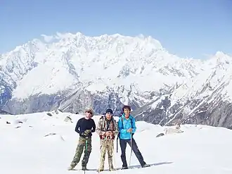 Ghamubar Zom vom Drakot-Pass aus gesehen