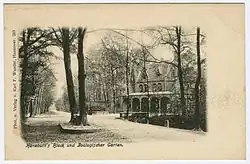 „Hanebuth’s Block“ am Zoologischen Garten Ansichtskarte Nummer „283“, um 1898 von Karl F. Wunder