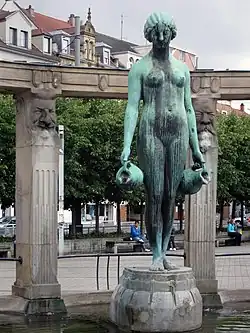 Brunnen auf dem Stephanplatz