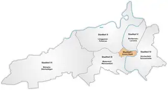 Karte von Innere Stadt