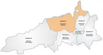 Karte von Länggasse-Felsenau