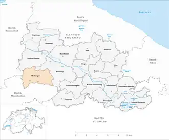 Karte von Affeltrangen