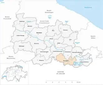 Karte von Bischofszell