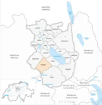 Karte von Buttisholz