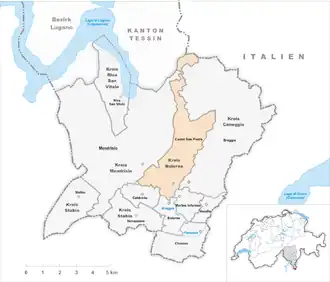 Karte von Castel San Pietro