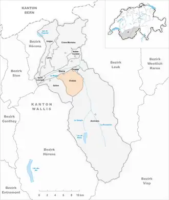 Karte von Chalais