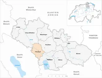 Karte von Fehraltorf