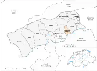 Karte von Feldbrunnen-St.Niklaus