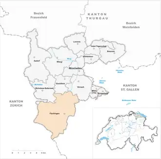 Karte von Fischingen