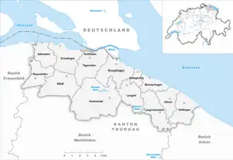 Karte von Gottlieben