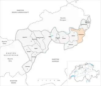 Karte von Gretzenbach