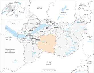 Karte von Grindelwald