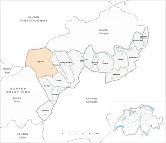 Karte von Hägendorf